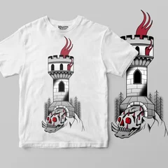 dany.barbaro, flame, castle, замок